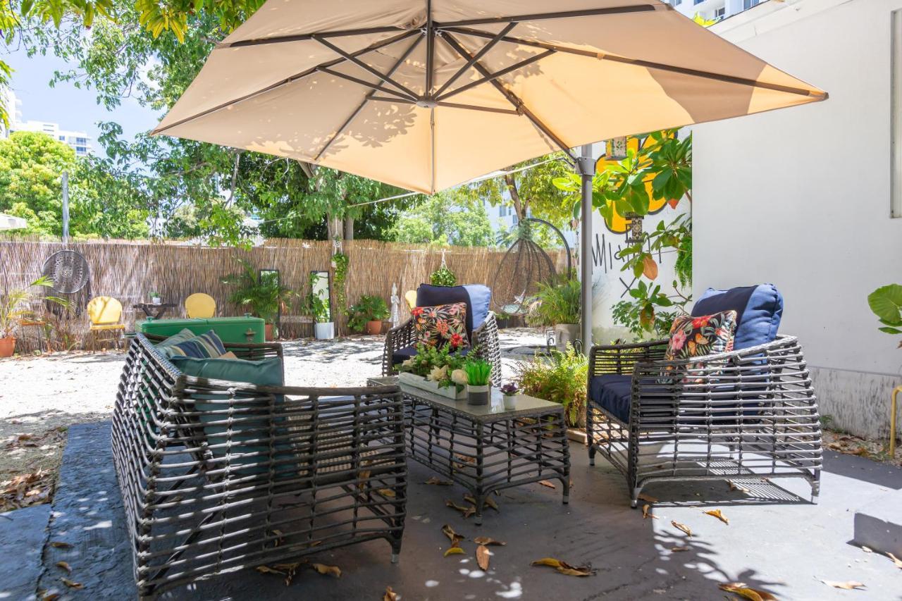 Studio Miami With Backyard - Heart Of Downtown And Wynwood Ngoại thất bức ảnh